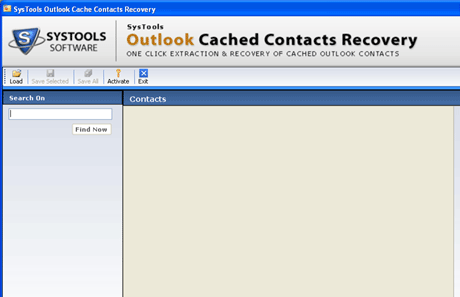 Recover Outlook AutoComplete Cache Screenshot 1