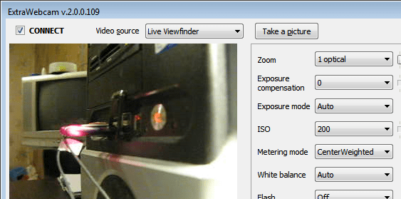 ExtraWebcam Screenshot 1