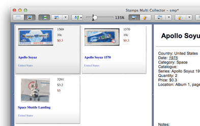 LignUp Stamps Multi Collector MacOS Screenshot 1