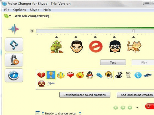 Skype Voice Changer Screenshot 1