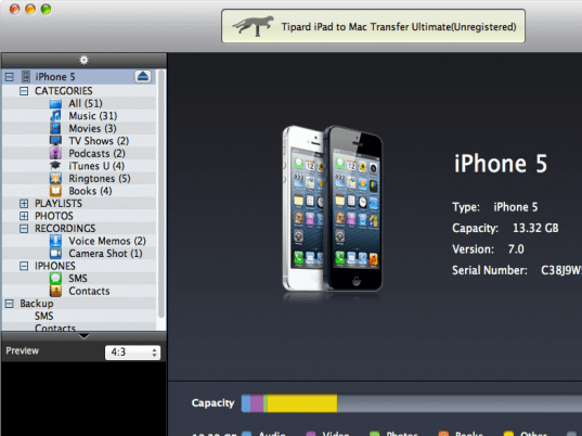 Tipard iPad to Mac Transfer Ultimate Screenshot 1