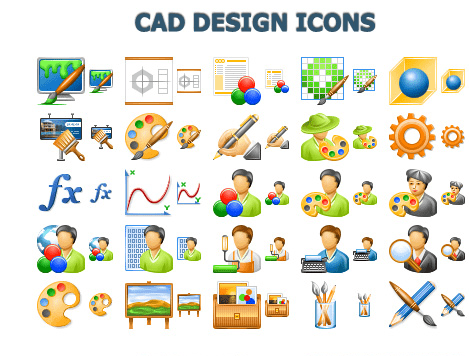 CAD Design Icons Screenshot 1