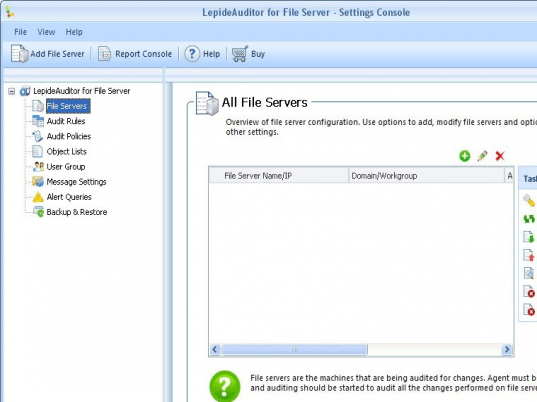 LepideAuditor for File Server Screenshot 1