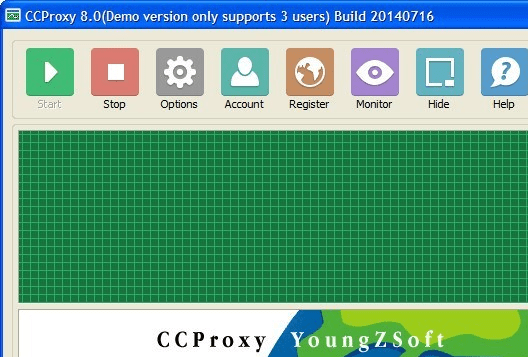 CCProxy Screenshot 1