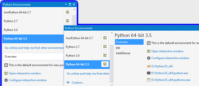 Python Tools for Visual Studio Screenshot 1