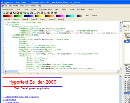 Hypertext Builder Screenshot 1