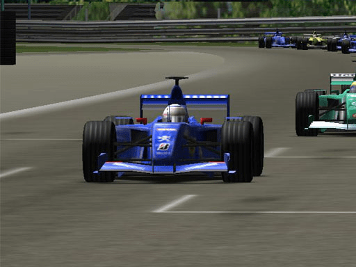 F1 Racing 3D Screensaver Screenshot 1