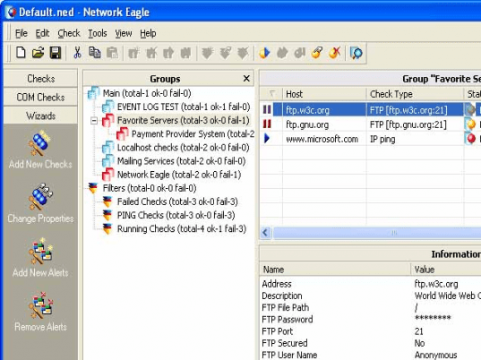 Network Eagle Monitor Pro Screenshot 1