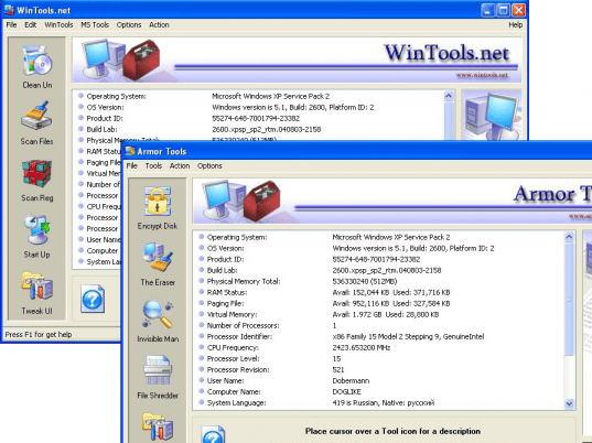WinTools.net Extra Screenshot 1