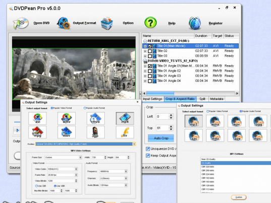 DVDPean Pro Screenshot 1
