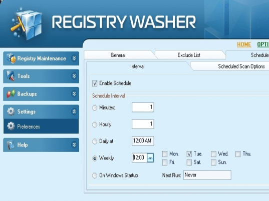 Registry Washer Screenshot 1