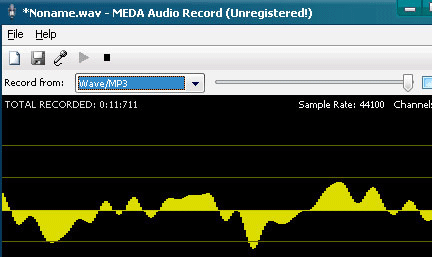 MEDA Audio Recorder Screenshot 1