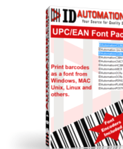 IDAutomation UPC EAN Barcode Fonts Screenshot 1