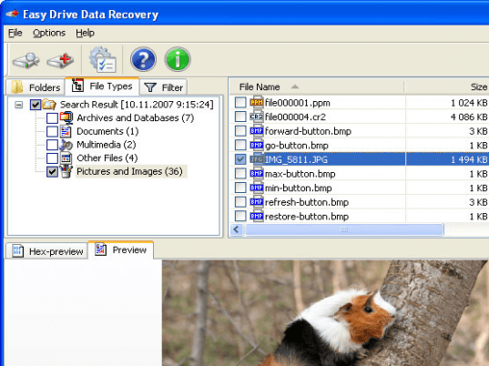 Easy NTFS Data Recovery Screenshot 1