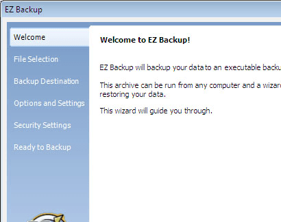 EZ Backup Google Desktop Basic Screenshot 1