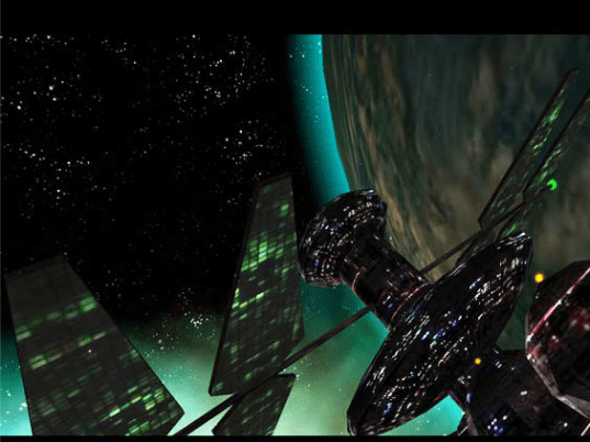 Deep Space Trip 3D Screensaver Screenshot 1