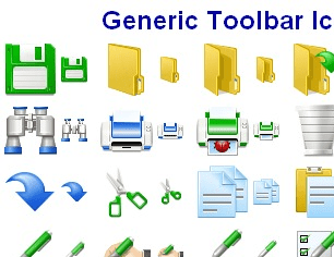 Generic Toolbar Icons Screenshot 1