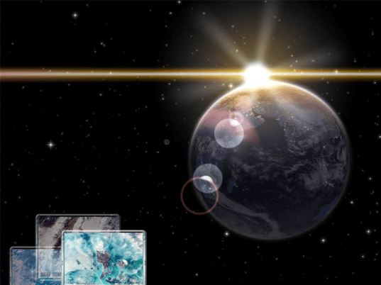 Earth 3D Space Travel Screenshot 1