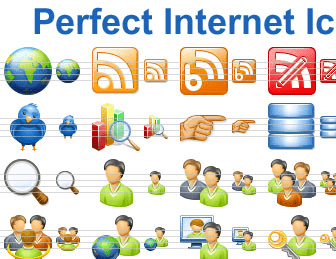 Perfect Internet Icons Screenshot 1