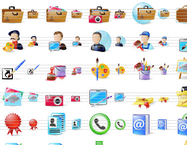 Large Portfolio Icons Screenshot 1