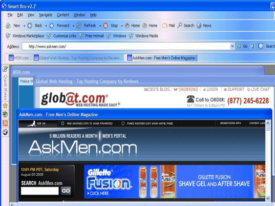 Web browsers Screenshot 1