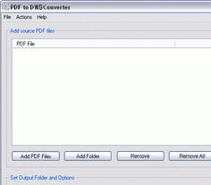 PDF to DWG Converter - 9.11.3 Screenshot 1