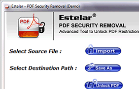 Quick Download PDF Security Removal Screenshot 1