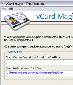 Outlook Contacts Conversion Screenshot 1
