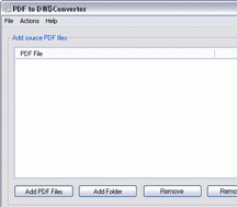 PDF to DWG Converter - 9.11.10 Screenshot 1
