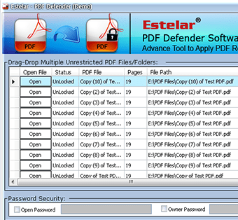 Estelar PDF Defender Screenshot 1