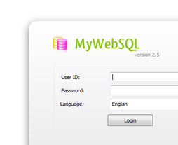 Webuzo for MyWebSQL Screenshot 1