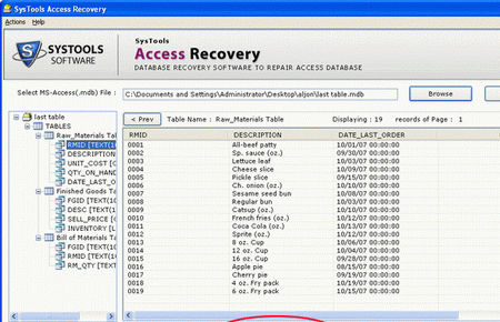 Repair Damage Access File Instantly Screenshot 1