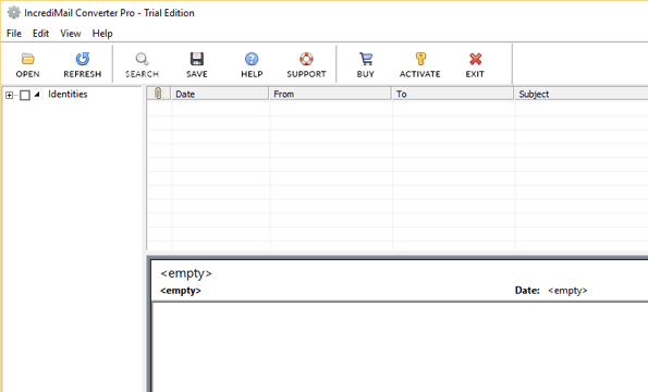 IncrediMail to Windows Mail Converter Screenshot 1