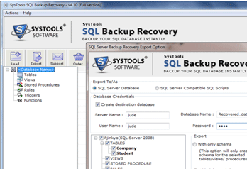 Fix SQL .bak Files Screenshot 1