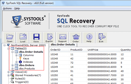 Perfect Way to Repair SQL Database Screenshot 1