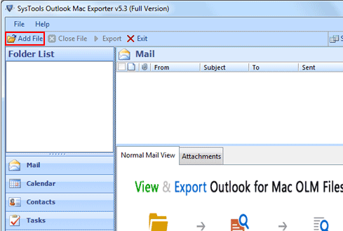 Export from Outlook for Mac to Outlook Screenshot 1