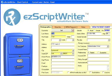 ezScriptWriter Screenshot 1