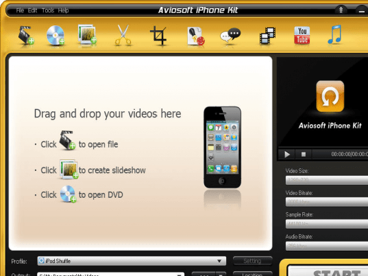 Aviosoft iPhone Kit Screenshot 1