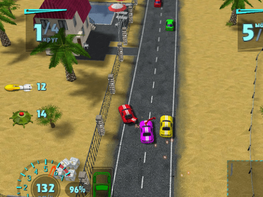 Arcade Race - Crash! Screenshot 1