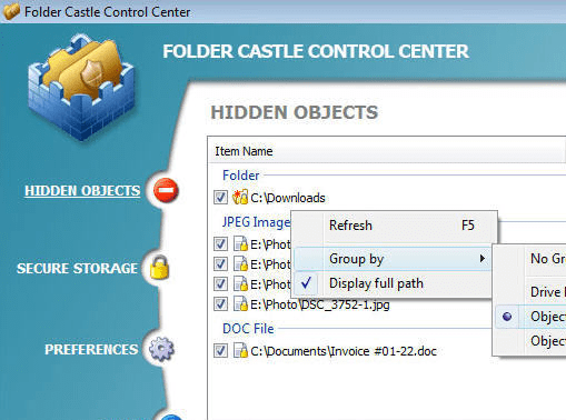 Folder Castle Screenshot 1