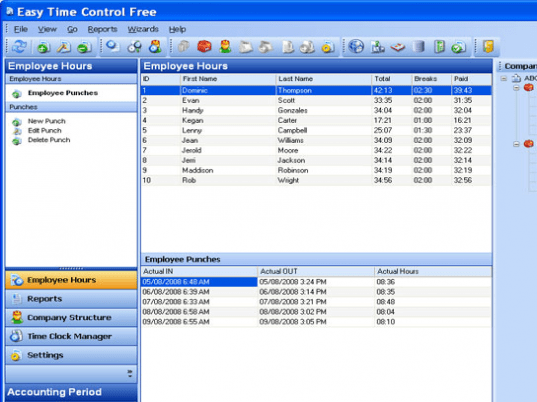 Easy Time Control Free Screenshot 1