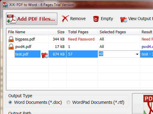 Converter PDF to Word Screenshot 1