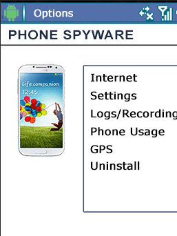 Phone Spyware Screenshot 1