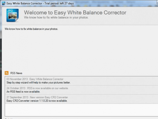 Easy White Balance Corrector Screenshot 1
