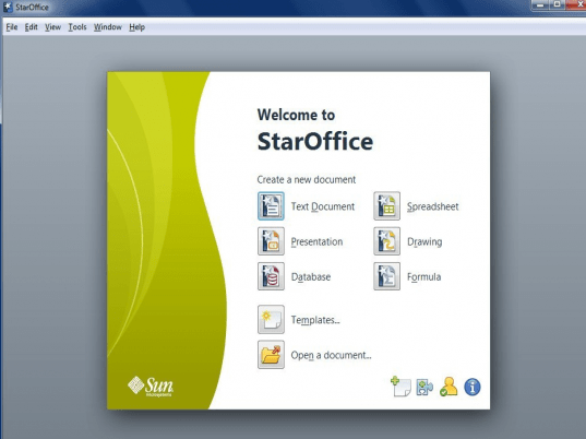 StarOffice Screenshot 1