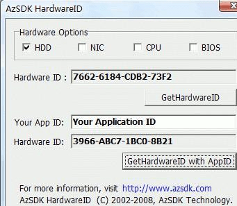 AzSDK HardwareID DLL Screenshot 1