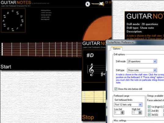 Guitar Notes Screenshot 1