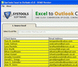 Import Excel Contacts to Outlook Screenshot 1