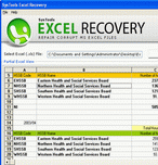 Excel Workbook Recovery Screenshot 1