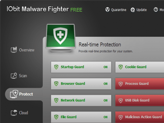 IObit Malware Fighter Screenshot 1